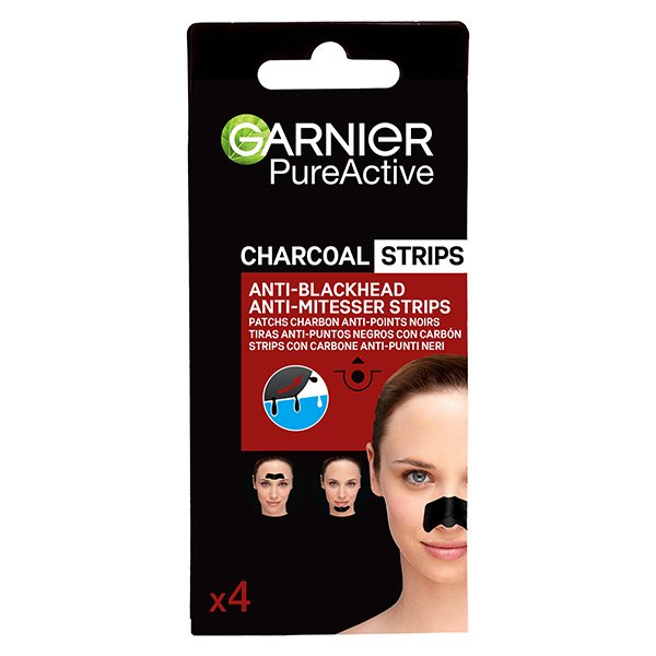 Benzi anti-puncte negre Pure Active cu carbune