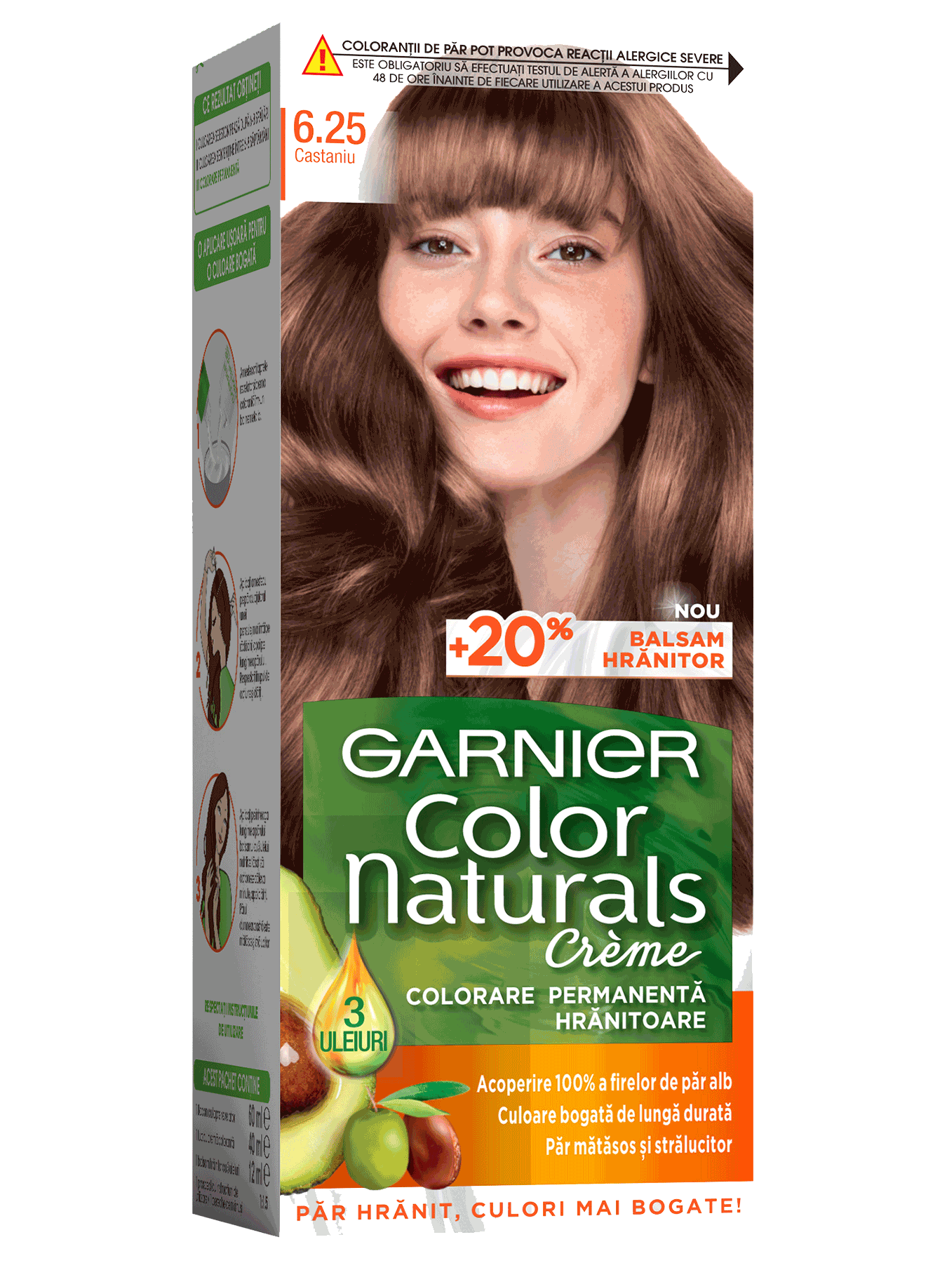  0006 ColorNaturals 625 Castaniu
