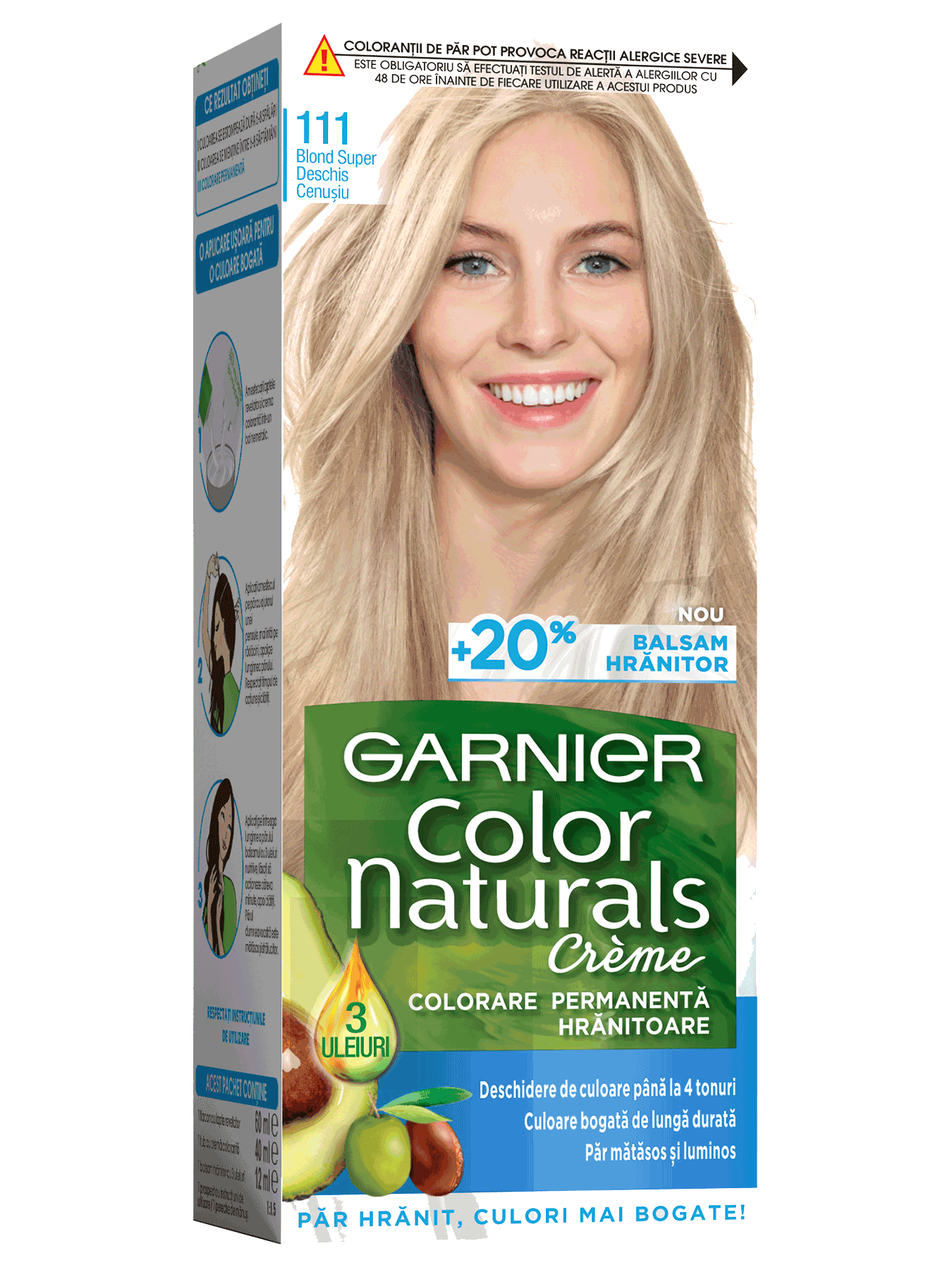  0017 ColorNaturals 111 BlondSuperDeschis