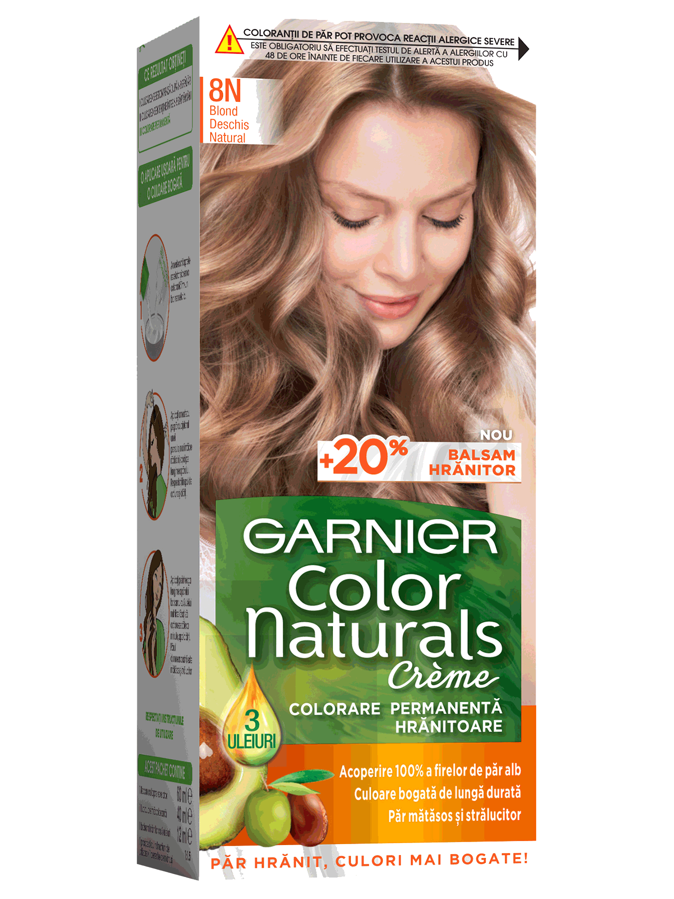  0030 ColorNaturals 8N BlondDeschis