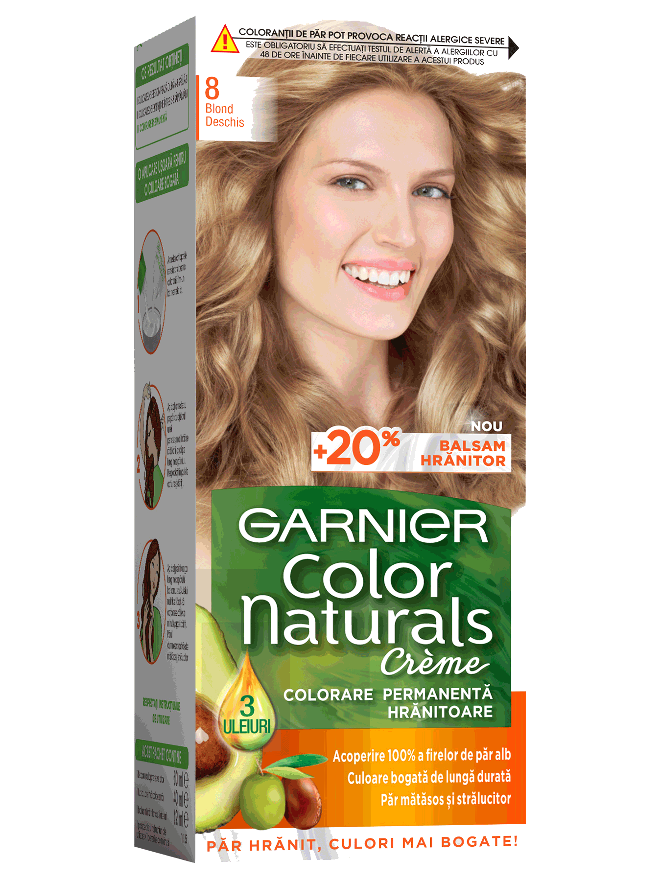  0031 ColorNaturals 8 BlondDeschis