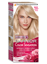 Garnier Color Sensation vopsea de par permanenta, 10.21 Delicate Pearly Blond