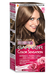 Garnier Color Sensation vopsea de par permanenta, 6.0 Precious Dark Blond