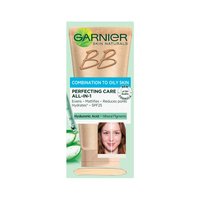 crema bb garnier skin naturals multifunctionala pentru ten mixt si gras