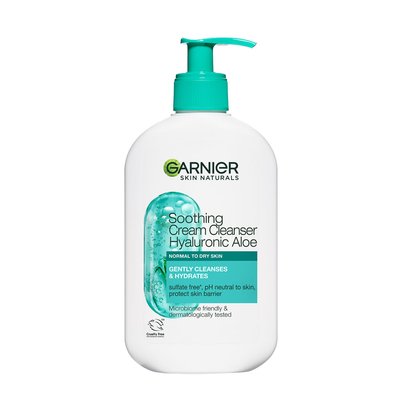 gel de curatare cu textura crema hyaluronic aloe