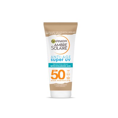 Crema protectoare cu efect anti-imbatranire super uv