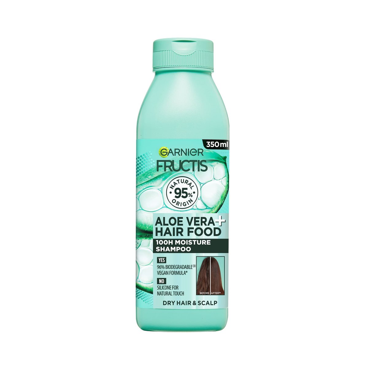 Sampon Fructis Hair Food Aloe Vera pentru scalp si par uscat